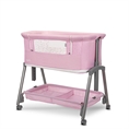 Crib LAYLA 2in1 with Foldable Side PINK